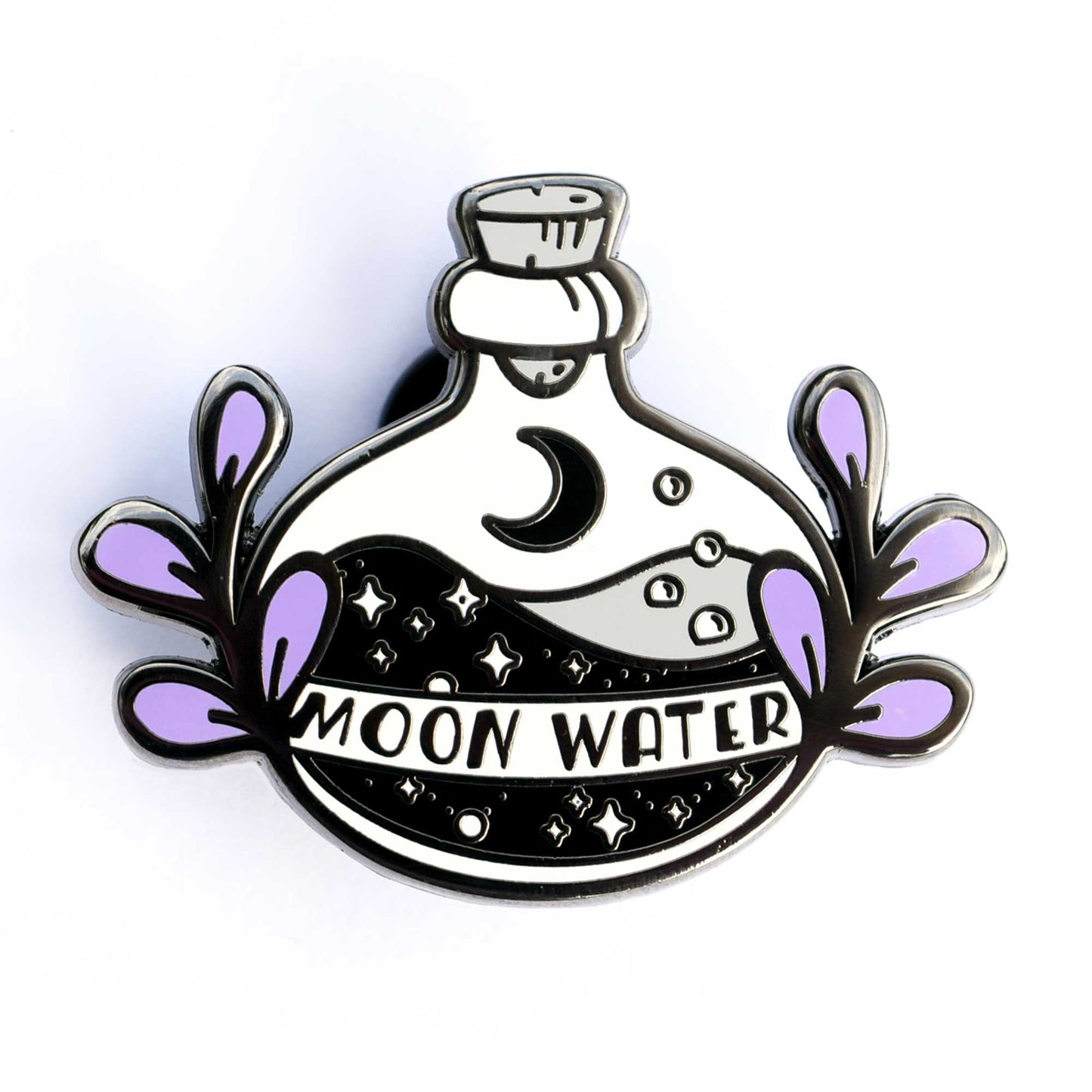 Witchy Moon Water Enamel Pin